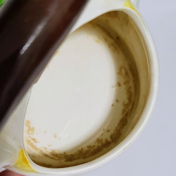 Vintage Ucagco China Hand Painted in Japan Small Teapot Planter ~ Succulents - Picture 10 of 11